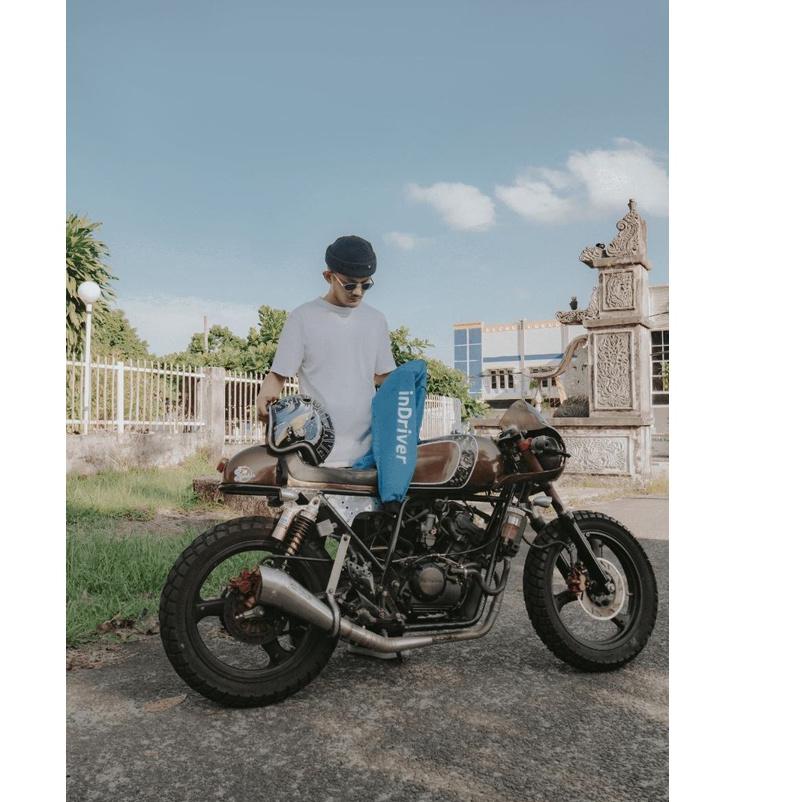 New - Official Jaket Resmi inDriver Motor Indonesia