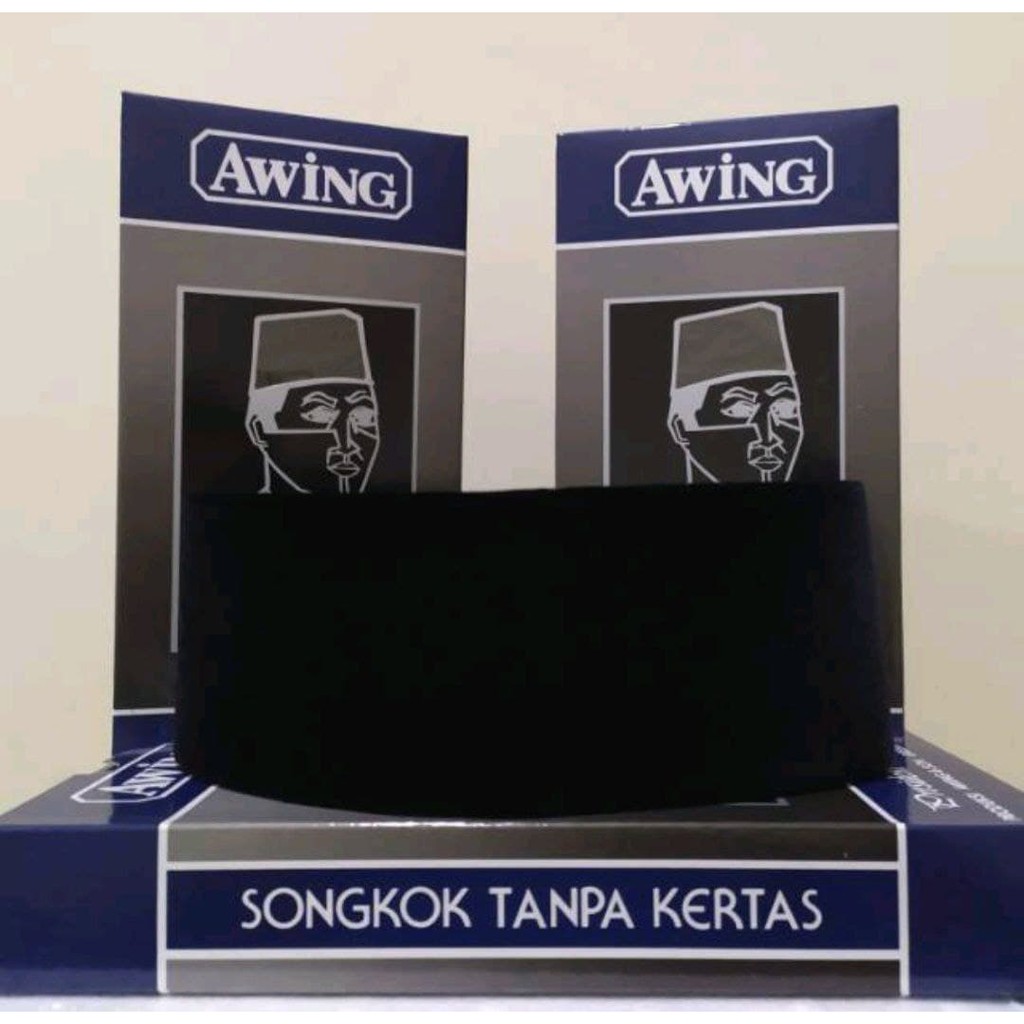 Peci Awing Songkok Nasional Hitam