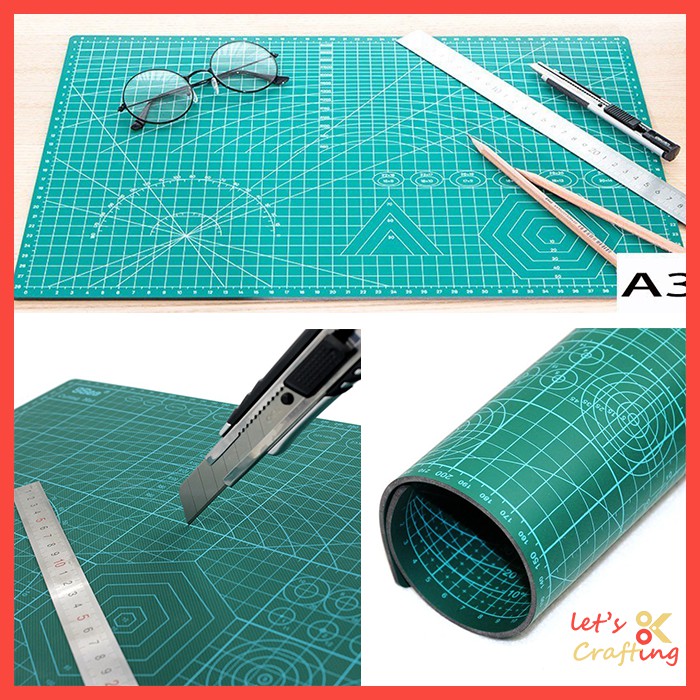 

Cutting Matt Junesix A3 Double Side Tebal 3mm
