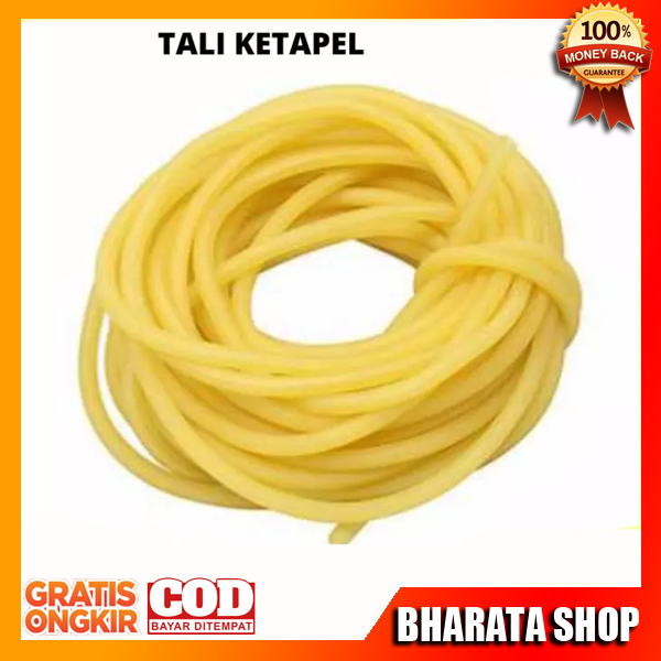BHARATA TALI KETAPEL BERBURU IKAN PANJANG 5 METER TERLARIS TALI KETAPEL