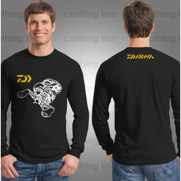 KAOS BAJU MANCING DAIWA TATULA TWS REEL LENGAN PANJANG