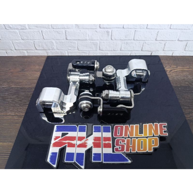 breket selang rem depan CNC KTC pnp matic honda beat scoopy vario genio pcx