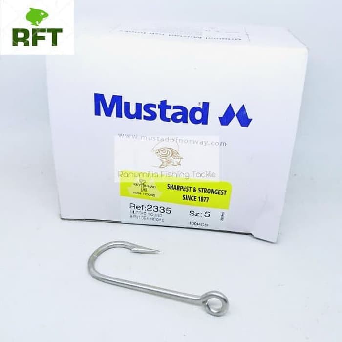 TERMURAH / Mata Pancing Kail Mustad 2335 No. 5