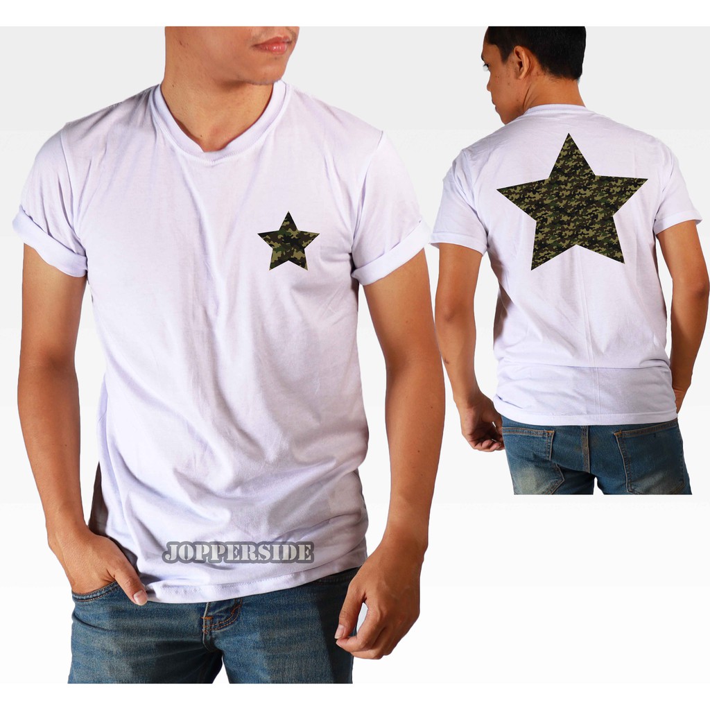 JOPPERSIDE TSHIRT KAOS DISTRO BINTANG ARMY LORENG TACTICAL PRIA ORIGINAL PREMIUM TS62 BB