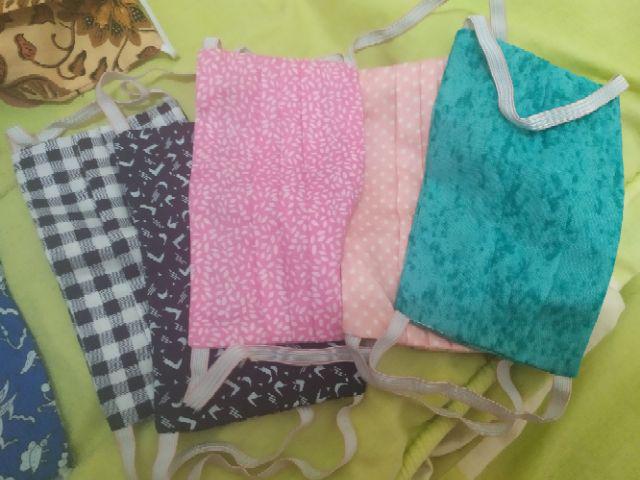 [ready Stock] Masker Anak Rianty Batik Masker Katun Masker Kids [isi 5pc]