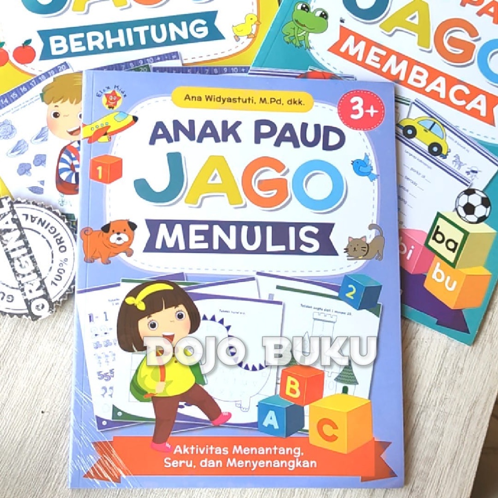 Seri Buku Anak PAUD Jago by Ana Widyastuti