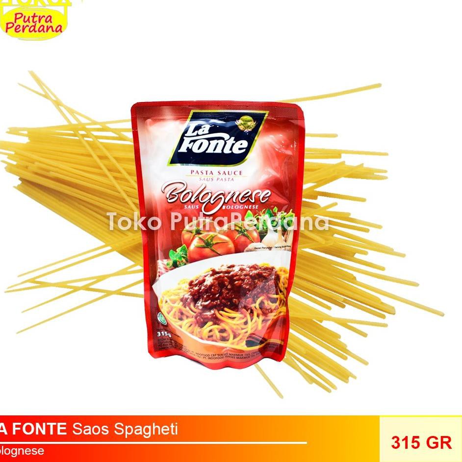 

SUPER MURAH SAOS Spaghetti Bolognese La Fonte 315gr