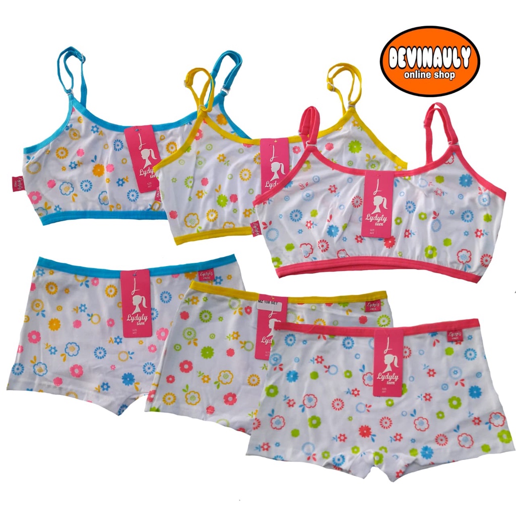 MINISET ANAK PEREMPUAN LYDYLY MZ 108 [ isi 3 SET ]