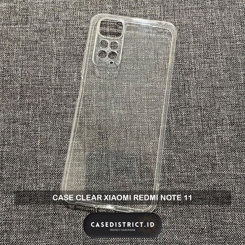 C/C- Case Clear Premium XIAOMI REDMI NOTE 11 4G Casing Soft Bening Silicon Cover TPU  HD