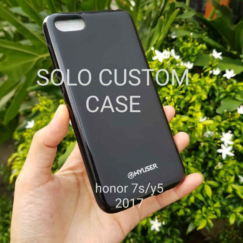 Soft Case Silikon Black Dove Huawei Y5 2017 Honor 7S