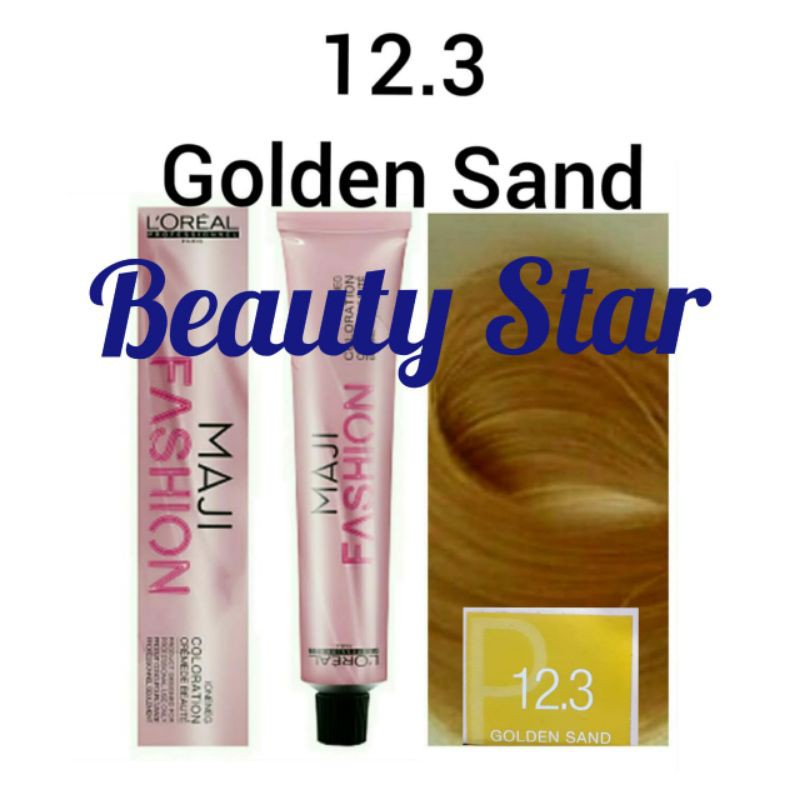 LOREAL MAJIFASHION NO. 12.3 GOLDEN SAND 50ML