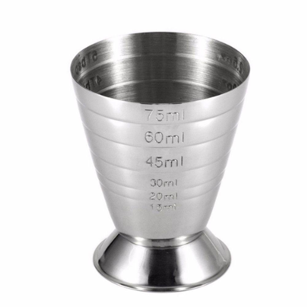 Lanfy Mug Ukur High Quality Double Measure Alat Ounce Cangkir Gelas Wine Bar Jigger