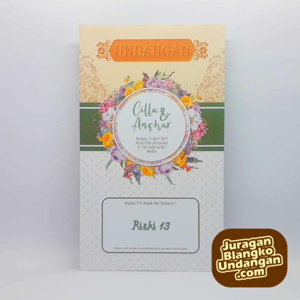 GROSIR BLANGKO UNDANGAN MURAH - RIZKI 13