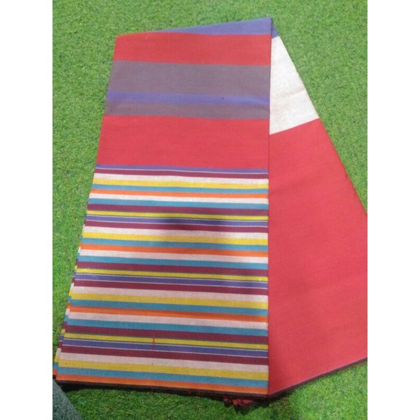 KAIN TENUN LURIK JAWA TENGAH 3 IN 1 KOMBINASI LURIK DAN POLOS