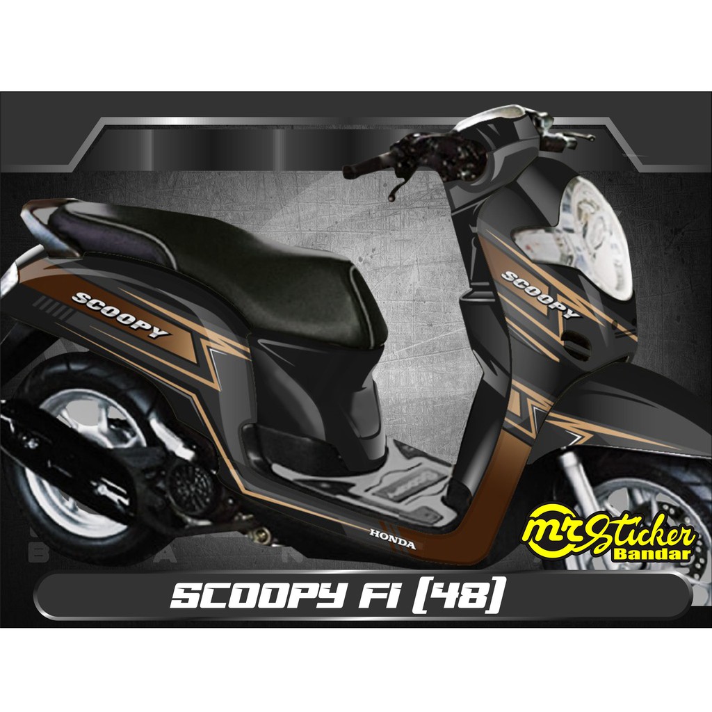 Harga Stiker Scoopy Terbaik Aksesoris Motor Otomotif April 2021 Shopee Indonesia