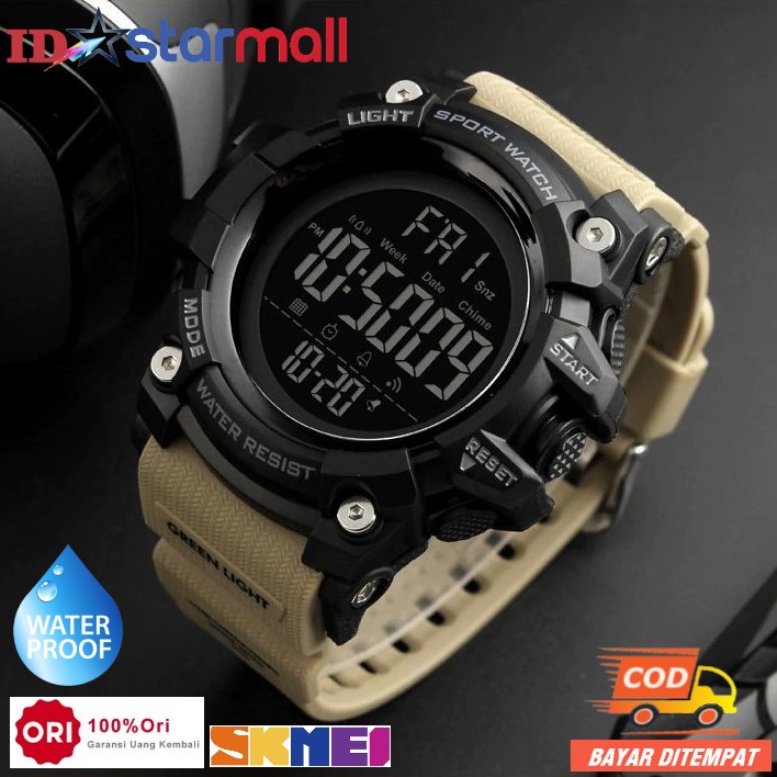 Jam Tangan Pria Digital Anti Air Model Sport SKMEI Original STR1384