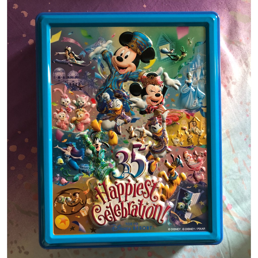 

Japan Disney - 35th Happiest Celebration Assorted Cookies and Chocolate 180gr