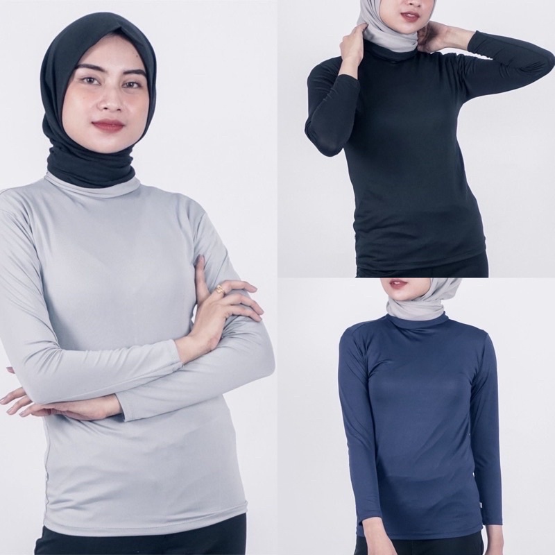 Manset Baju Wanita Dalaman Badan Inner Kaos Muslim