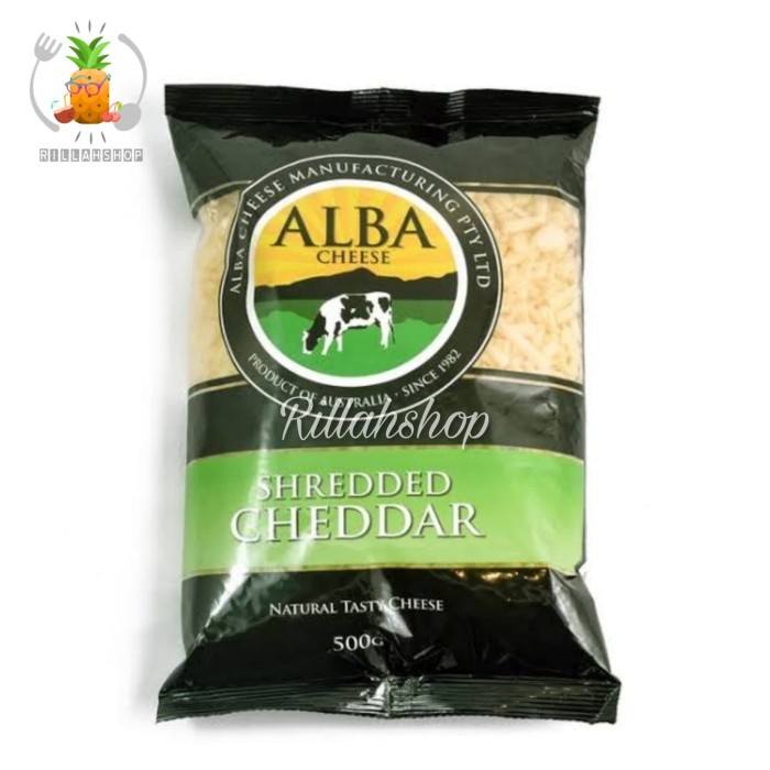 

Alba Keju Cheddar Parut (500g)