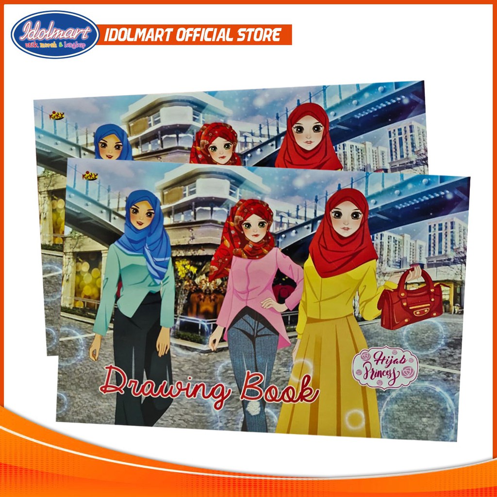 IDOLMART Buku Gambar Kiky Ukuran Besar Idolmart Surabaya