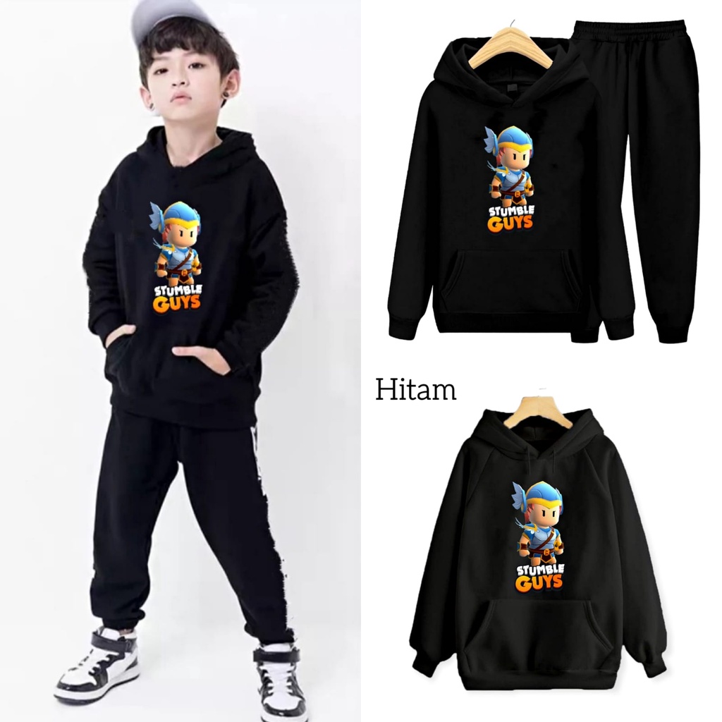 YVF - SWEATER HOODIE ANAK STUMBLE GUYS VALVYRIE
