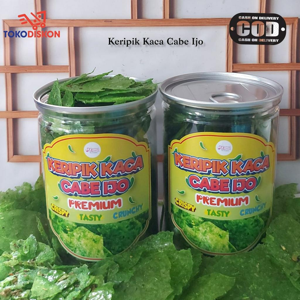 

Can Keripik Kaca Cabe Ijo Pedas Kripik Kaca Cabe Hijau Kualitas Premium