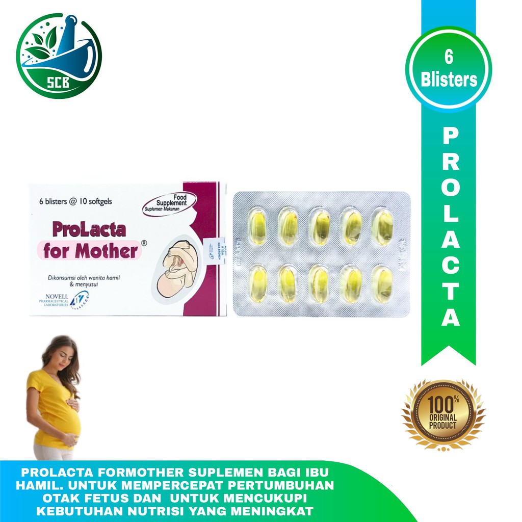 Prolacta For Mother -Suplemen untuk Wanita Hamil dan Menyusui -Perstip