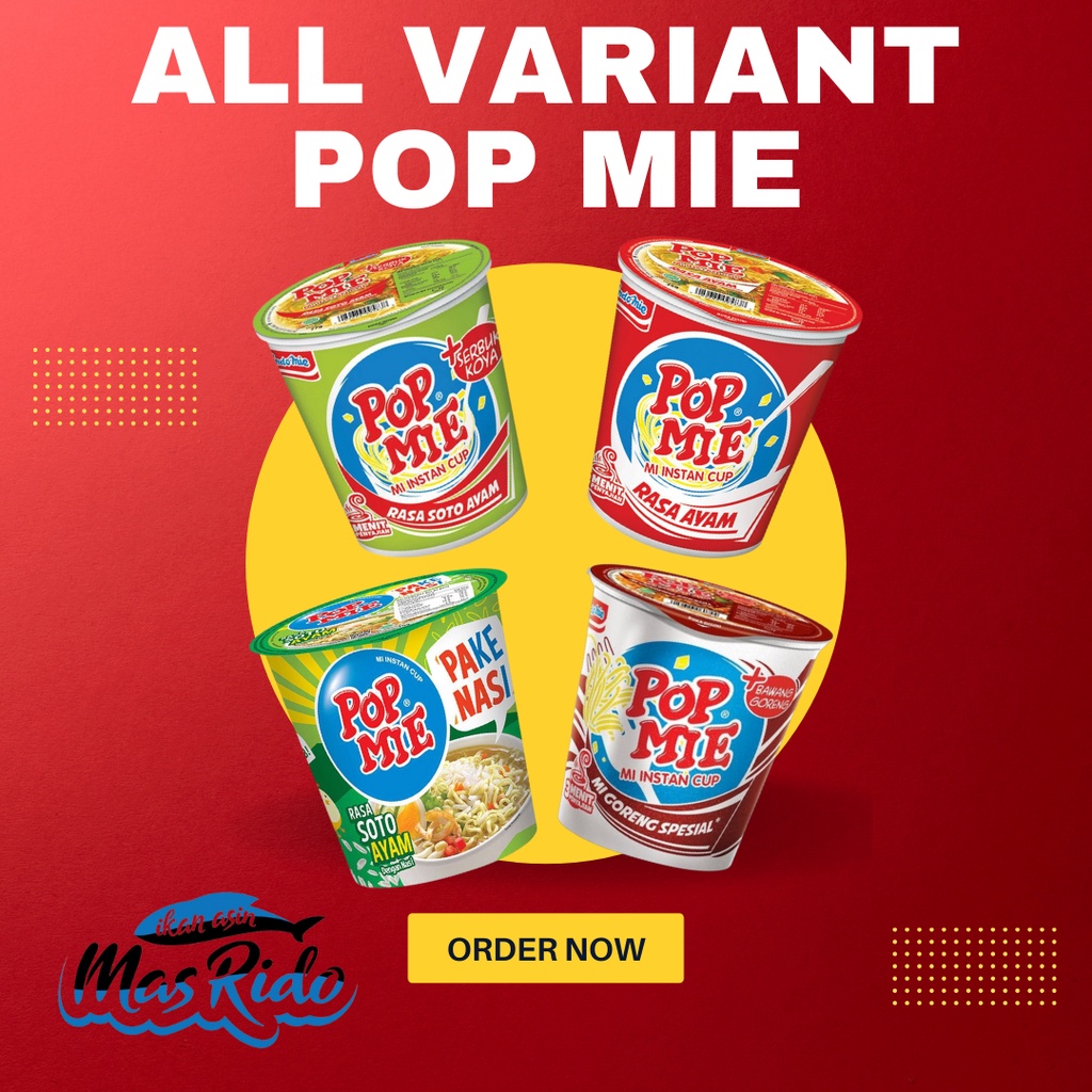 

Pop Mie Kuah All Variant 75 Gram Harga Lebih Murah