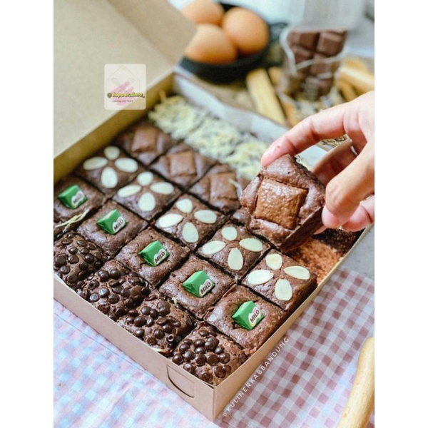 

fudgy brownies skat/brownies panggang/brownies bandung/brownies dapoer.sinta_