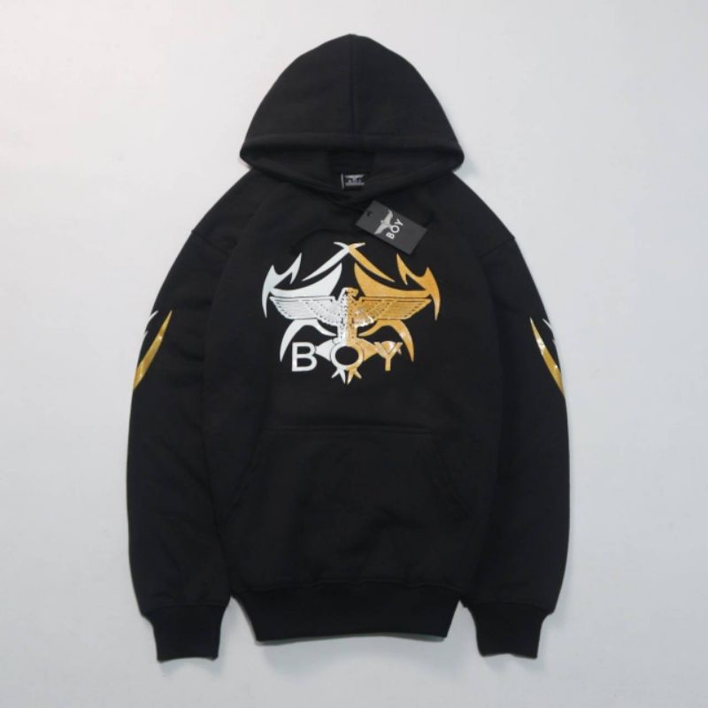 Jaket Hoodie Boy London Fulltag Label Pria Wanita