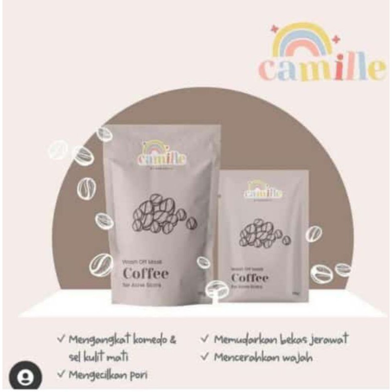 Camille Beauty NadShavv AGENT RESMI PUSAT❤️Langsung Kirim CAMILLE BEAUTY 65gr❤️Bpom Register-Coffe