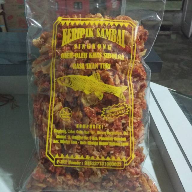 

Keripik Sambal Singkong Sibolga - 500gr