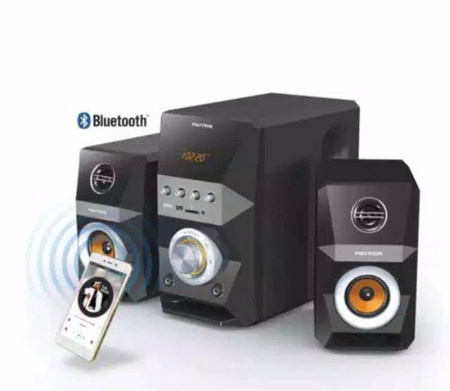 SPEAKER AKTIF POLYTRON PMA 9522 Multimedia Speaker + BLUETOOTH/AUX/USB/RADIO FM SPEAKER BLUETOOTH