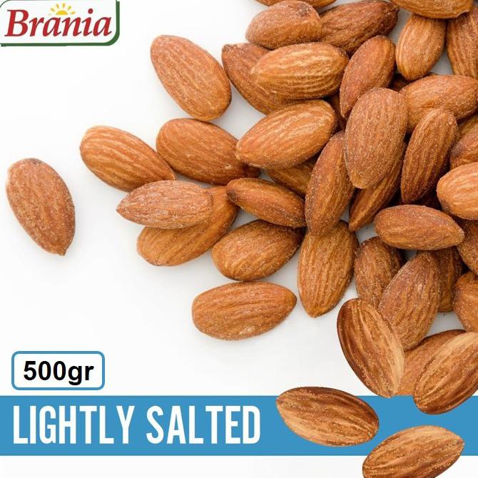 

Cuci Gudang Awal Tahun Kacang Almond Panggang Rasa Asin Ringan 500gr/ Roasted Almond Salted Promo