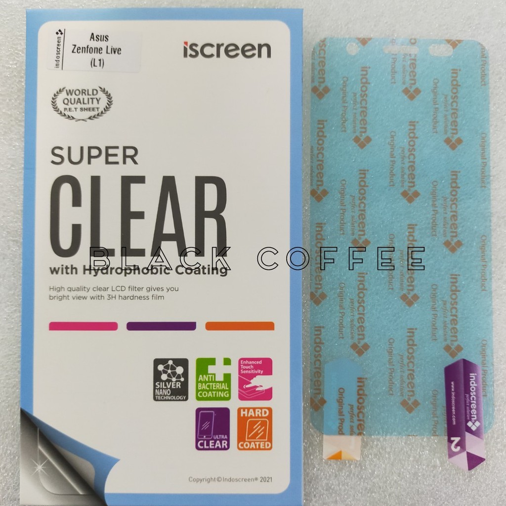 ISCREEN CLEAR Anti gores ASUS Zenfone Live L1 / L2