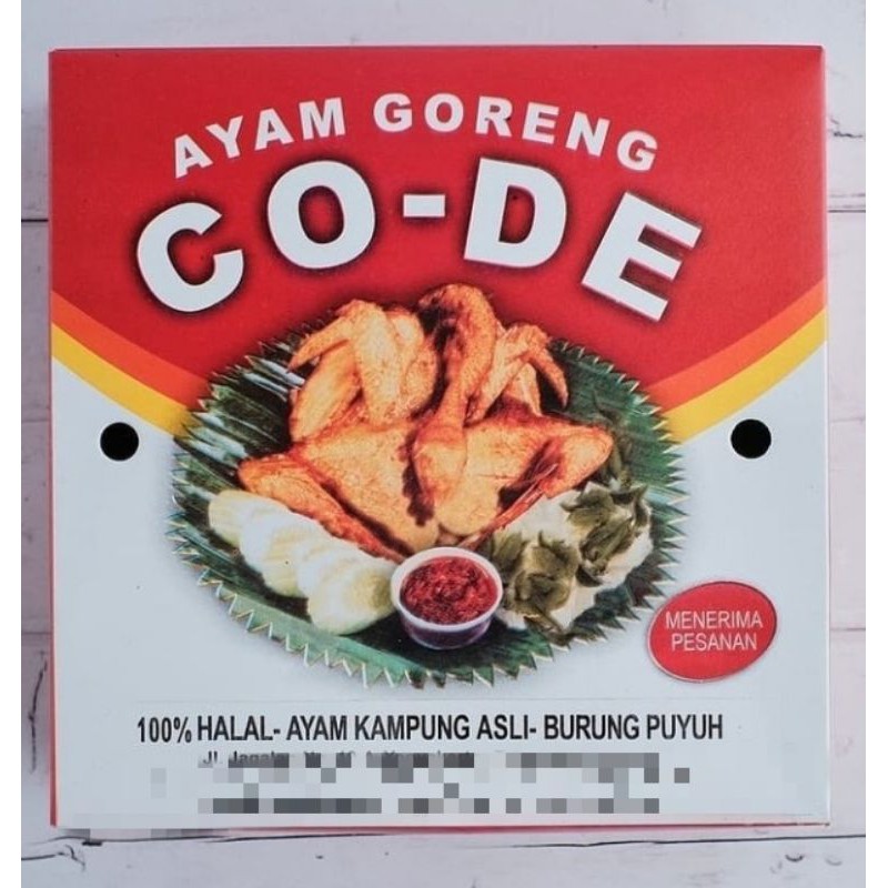 

Ayam Goreng Bacem Code Jogja