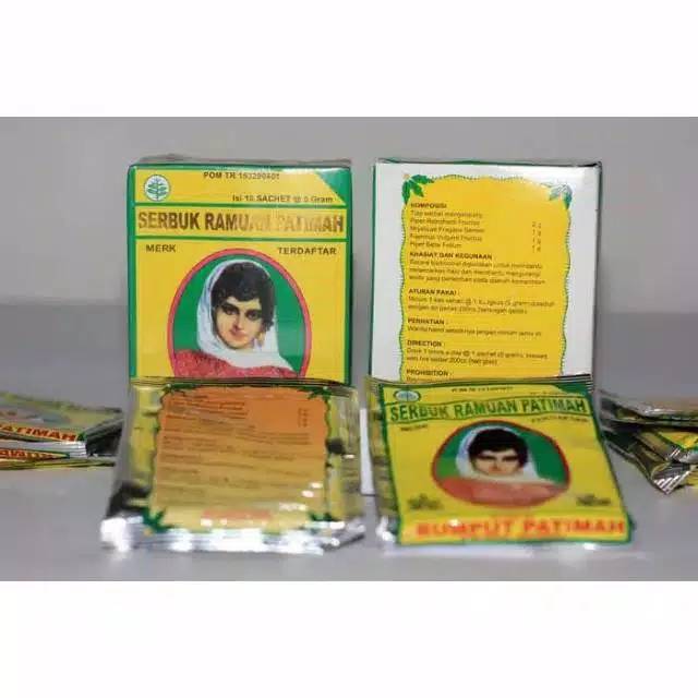 

Jamu serbuk ramuan fatimah 1 sachet