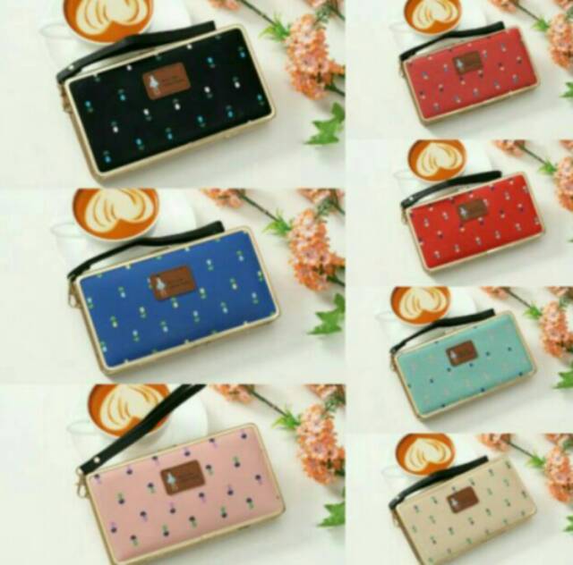 Dompet wanita Lady Tulip/dompet HP Android/exklusif/elegant/kado