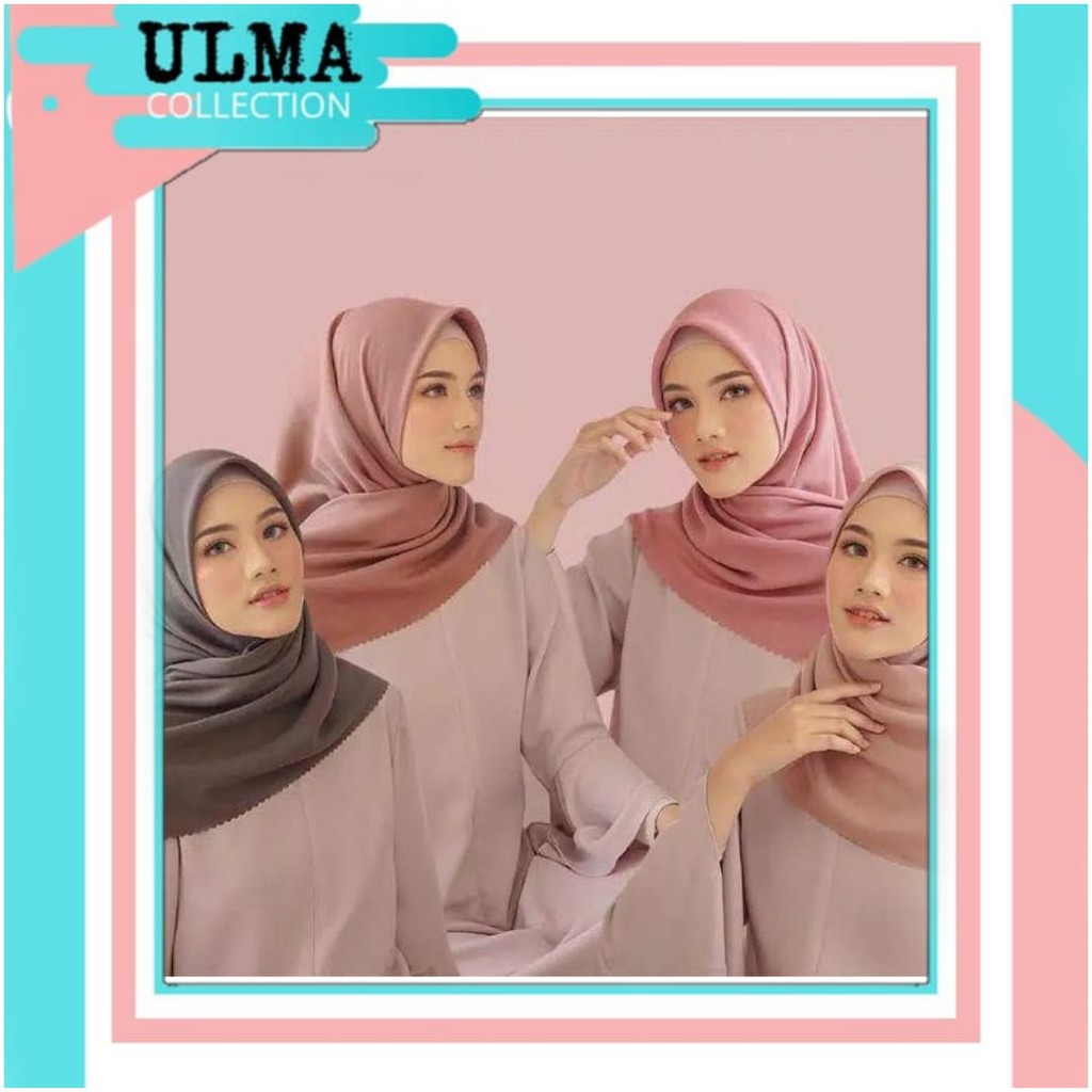 [ULMA] Jilab Bella Square Hijab Kerudung Segiempat / hijab murah / bella lasercut