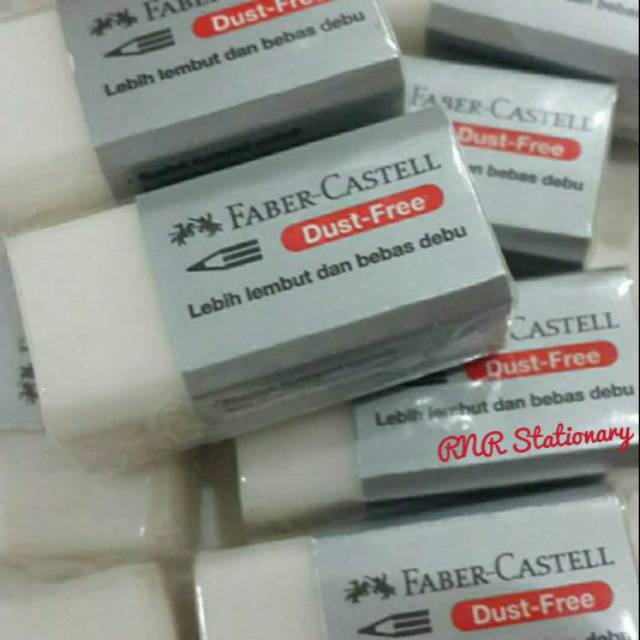 

Faber-Castell Dust-free Small White / Penghapus Putih Kecil Faber-Castell / Penghapus Putih Faber Castell / Penghapus Faber Castell
