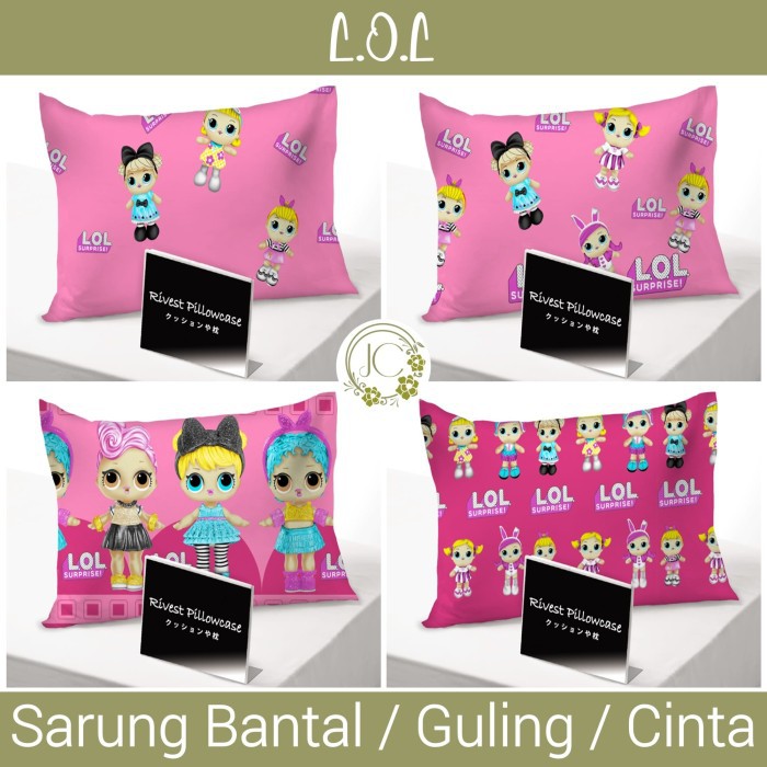 Sarung Bantal isi 2 motif Anak Perempuan