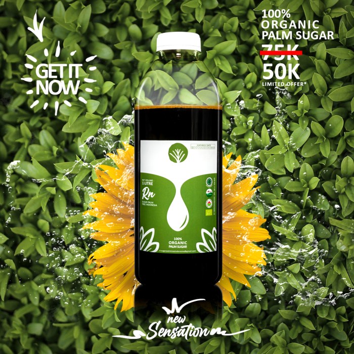 

Siap Kirim Gula Aren Cair Asli, 1 Liter - 100% Organik Tanpa Pemanis Tambahan