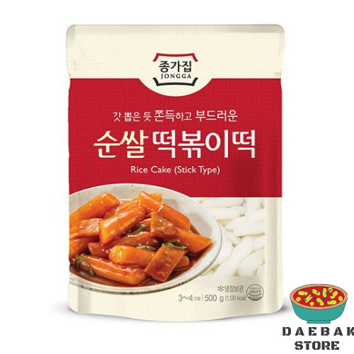 

Jonggajib Tteokpokki 1Kg - Korean Rice Cake Made In Korea