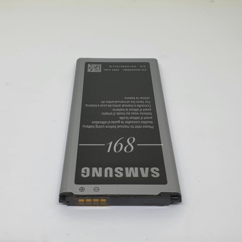 Baterai Batre Samsung Galaxy S5 i9600 Kode EB-BG900BBC Battery Batrai Samsung G900 G900F G903 EB-BG903BBE Original Batere