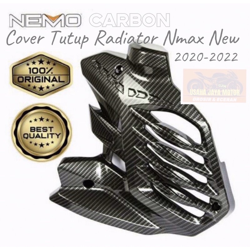 Cover Radiator Nmax New 2020-2022 Karbon Original Merk NEMO