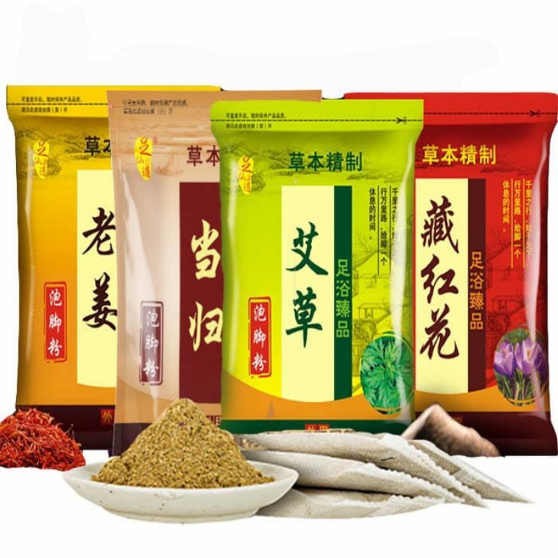 Ramuan herbal rendam kaki isi 30pcs / Rendam kaki