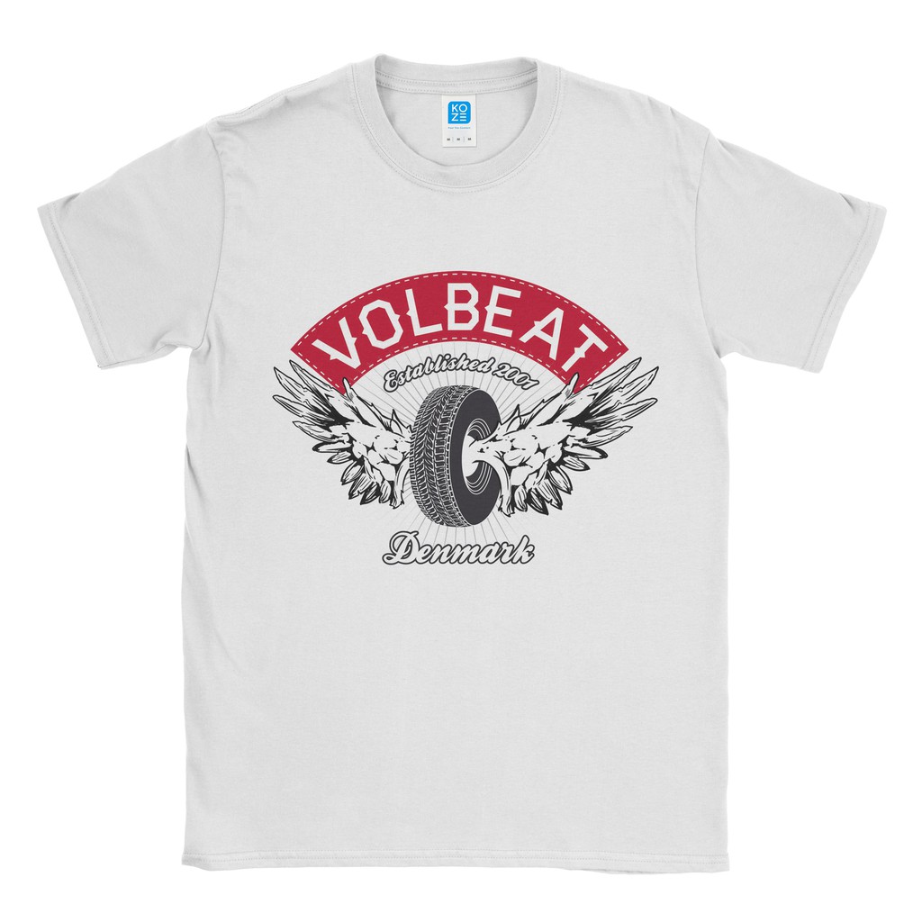 Baju Kaos Band Volbeat Established