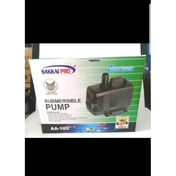 pompa celup aquarium pompa air SAKKAI PRO AA 105