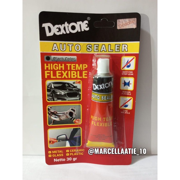 

1 pcs Lem Besi Plastik Sealant Siler Hitam Dextone 30 gram