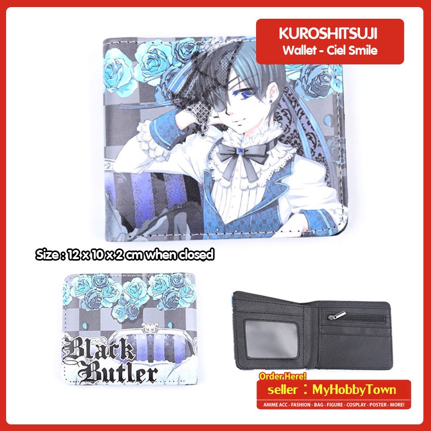 Dompet Anime Kuroshitsuji Black Butler : Ciel Smile